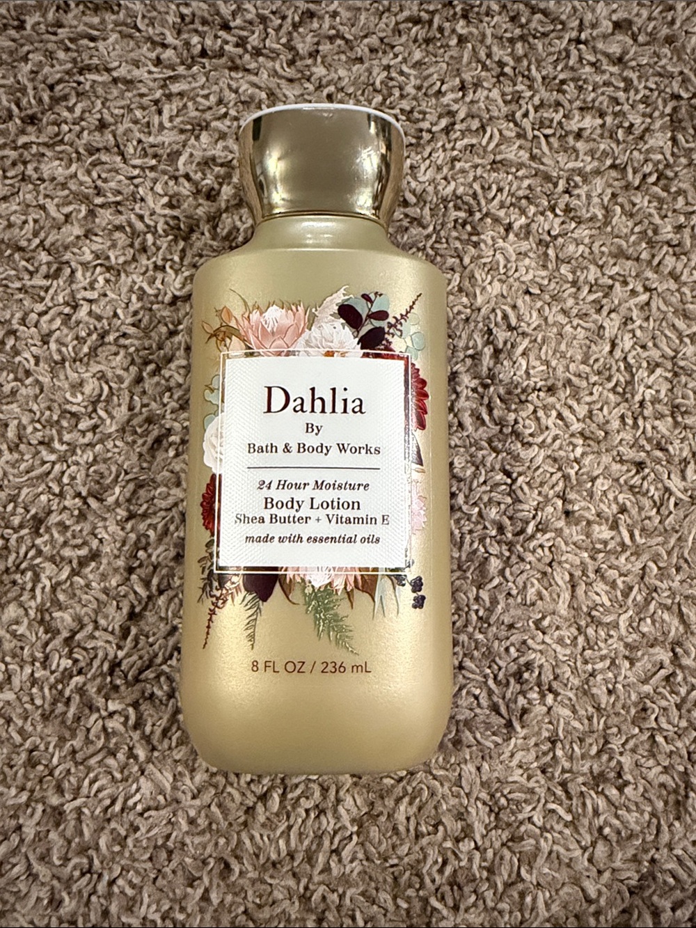 Bath & Body Works Dahlia Body Lotion - Gold